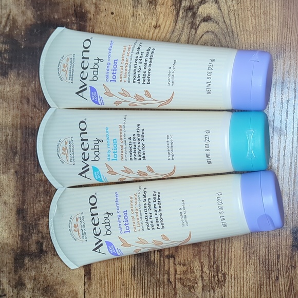 Aveeno Baby Calming Comfort Lotion Trio - Picture 5 of 5